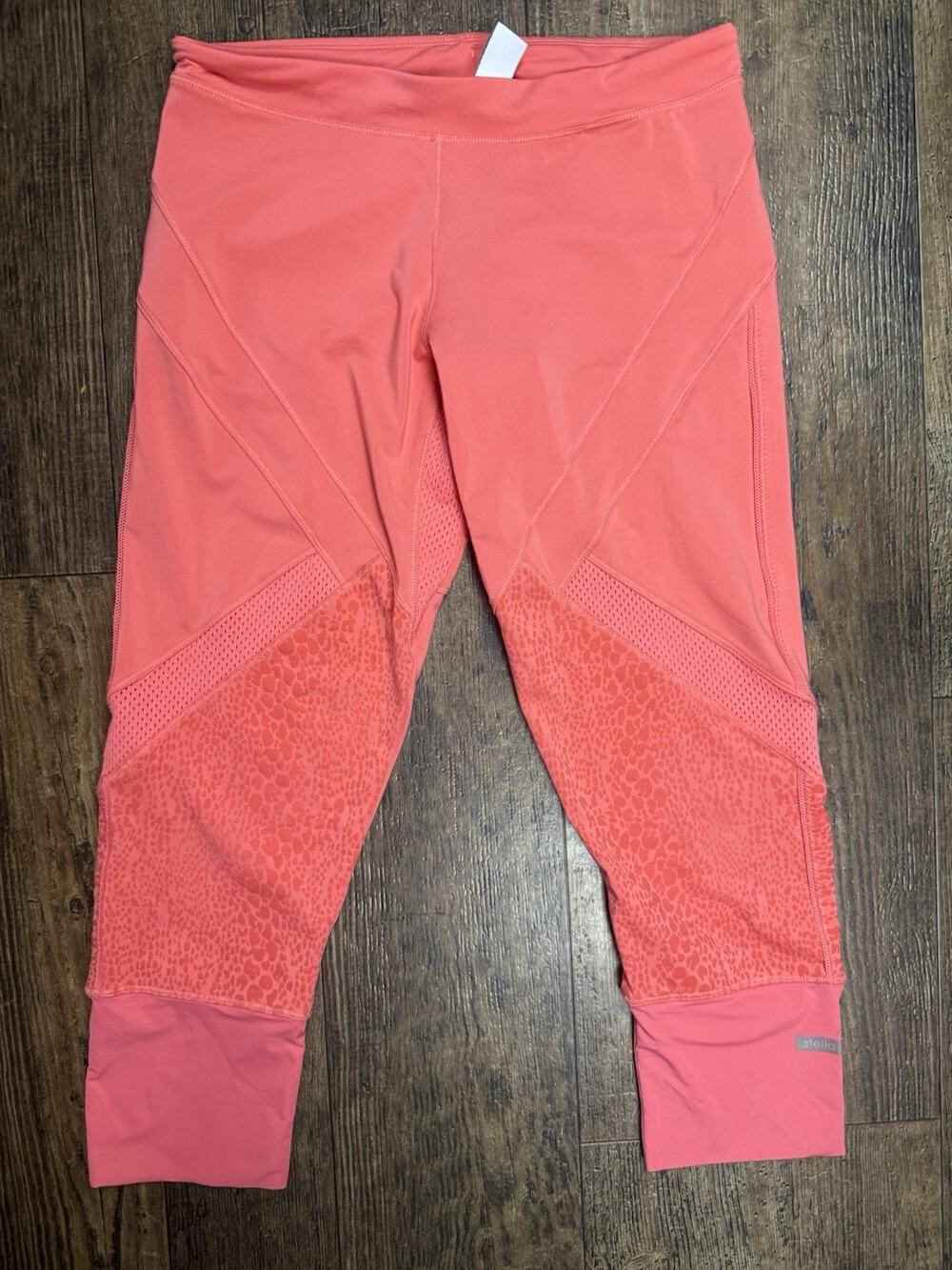 Stella McCartney Adidas Women's Small Pink Compression Leggings